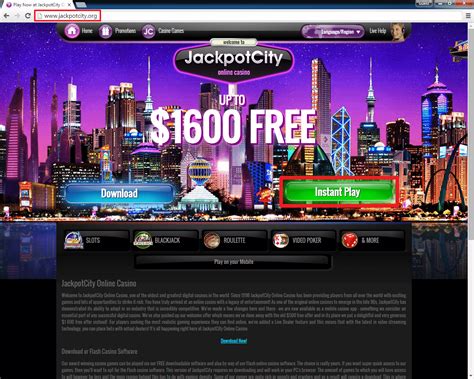 jackpot city casino login